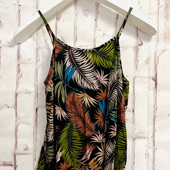 Tropical print Cami Top - Picture 3 of 3